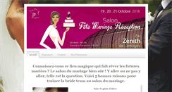 Desktop Screenshot of fetemariagereception.com